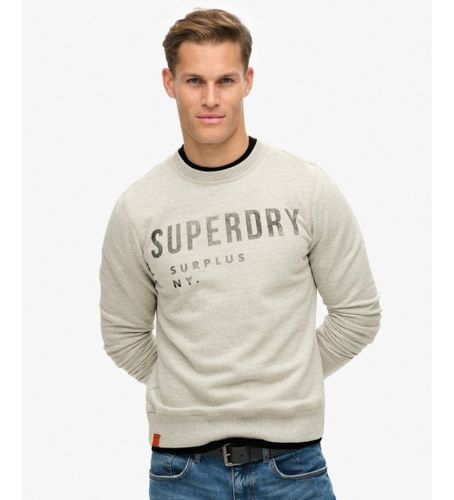 Til mænd. M2013709A Surplus sweatshirt (L), Casual, Bomuld - Superdry - Modalova