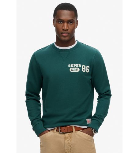 Til mænd. M2013965A Sweatshirt med tryk Atletisk (XXL), Casual, Bomuld - Superdry - Modalova