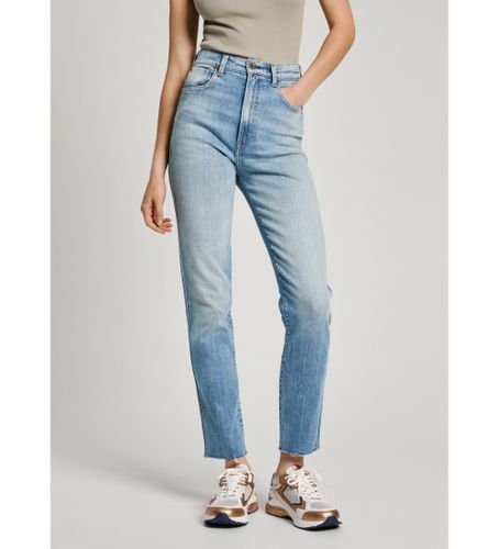 Til kvinder. PL204590PG0 Jeans Slim Uhw (27/28), Casual, Bomuld, Denim, Bæredygtig - Pepe Jeans - Modalova