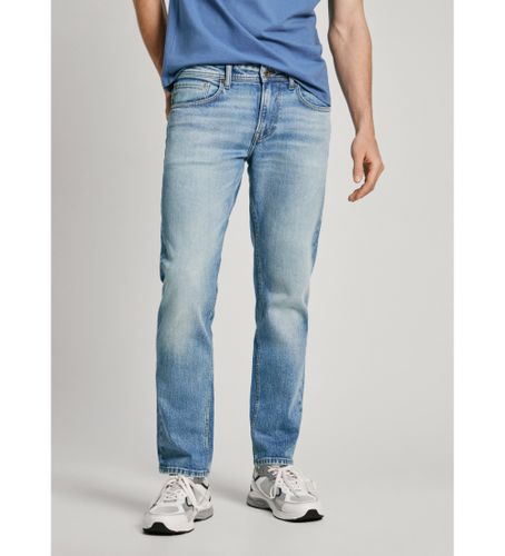 Til mænd. PM207393PG0 Jeans lige (28/32), Casual, Bomuld, Denim, Bæredygtig - Pepe Jeans - Modalova