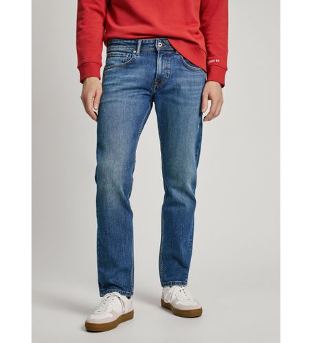 Til mænd. PM207393HV4 Jeans lige (28/32), Casual, Bomuld, Denim, Bæredygtig - Pepe Jeans - Modalova