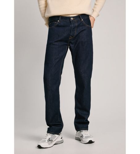 Til mænd. PM207394AB2 Jeans lige (28/32), Casual, Bomuld, Denim, Bæredygtig - Pepe Jeans - Modalova