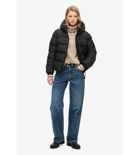 Til kvinder. W5011721A Puffer sportsjakke (S), Casual, Genanvendt polister, Bæredygtig - Superdry - Modalova