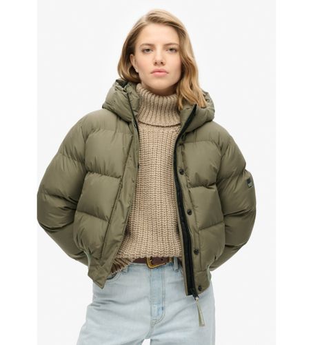 Til kvinder. W5011723A Bomberjakke Sport (S), Casual, Genanvendt polister, Bæredygtig - Superdry - Modalova