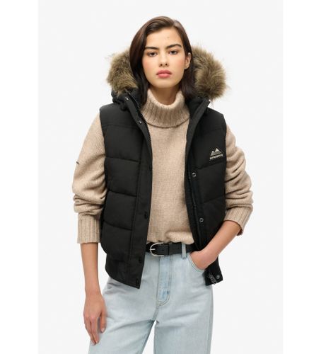 Til kvinder. W5011784A Vesten Everest (S), Casual, Genanvendt polister, Bæredygtig - Superdry - Modalova
