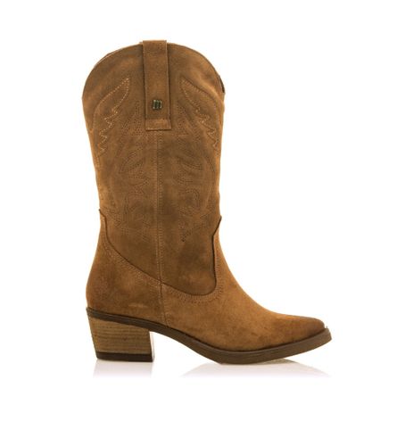 Til kvinder. 58964 Læderstøvler Teo Brown (36), , 5-8 cm, Ingen, Casual - MTNG - Modalova