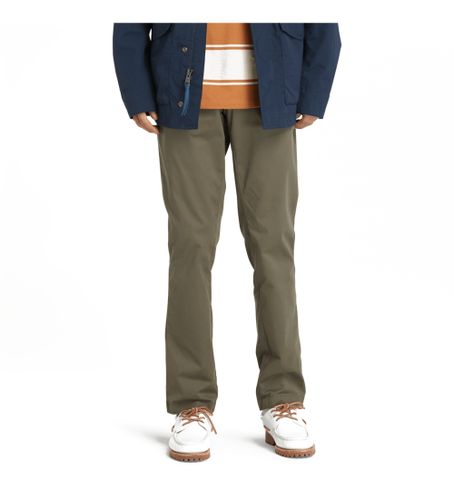 Til mænd. TB0A2BYYA581 Chino-bukser i stretch twill (28/32), Casual, Økologisk bomuld, Bæredygtig - Timberland - Modalova