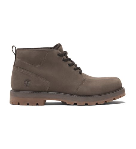 Til mænd. TB0A69TWEM51 Britton Road brune, vandtætte læderstøvler med snørebånd i midten af læggen (40), Fast, Blonder, Casual - Timberland - Modalova