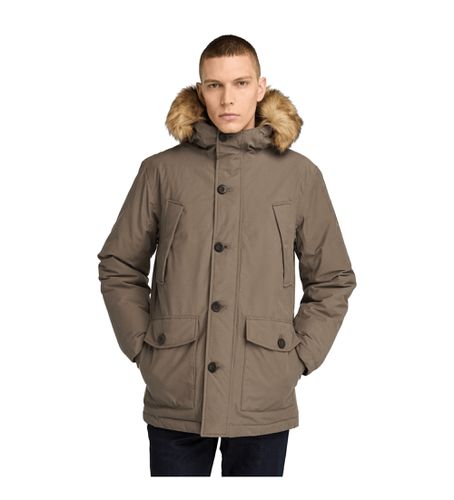 Til mænd. TB0A22W2BK01 Scar Ridge vandtæt parka (S), Casual, Bomuld - Timberland - Modalova