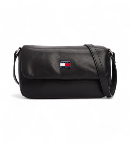 Til kvinder. AW0AW16978 bandoelra Pillow Flap Handbag (OSFA), Casual, Polyuretan - Tommy Hilfiger - Modalova