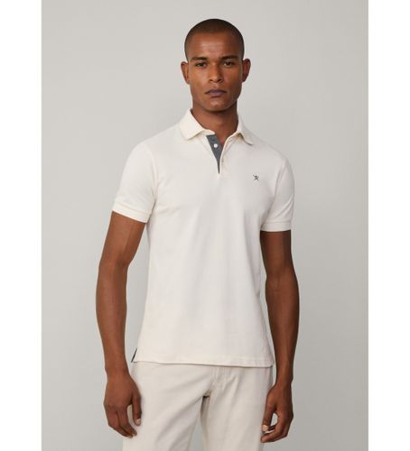 Til mænd. HM563380 Polo Brush (L), Casual, Bomuld, Korte ærmer - Hackett London - Modalova