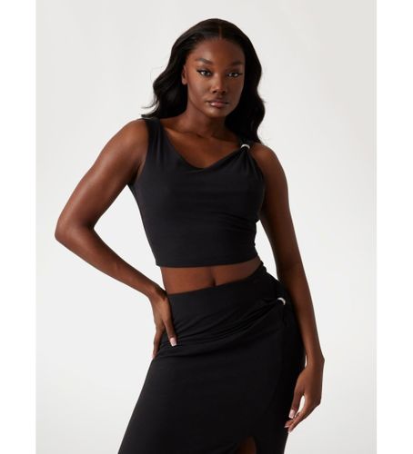 Til kvinder. W5GP22KAQL2 Beskåret ærmeløs top (XS), Casual, Party, Modal - Guess - Modalova