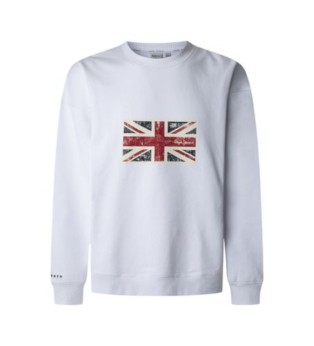 Til mænd. PM582845 Union Crew Sweatshirt (L), Casual, Bomuld - Pepe Jeans - Modalova