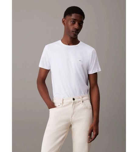 Til mænd. K10K112724 Stretch slim fit t-shirt (XL), Casual, Bomuld, Korte ærmer - Calvin Klein - Modalova