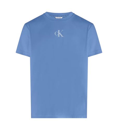 Til mænd. KM0KM01144 Kortærmet t-shirt med rund hals (L), Casual, Korte ærmer, Økologisk bomuld, Bæredygtig - Calvin Klein Jeans - Modalova