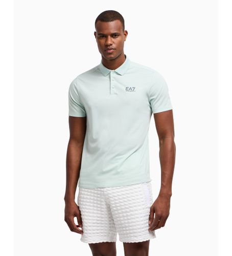 Til mænd. 7M000180_AF13530 Lux poloshirt (S), Casual, Viscose, Korte ærmer - EA7 - Modalova
