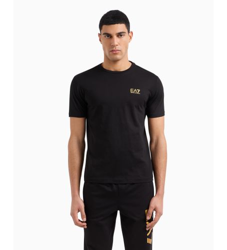 Til mænd. 8NPT25_PJVPZ T-shirt med logo, (L), Casual, Bomuld, Korte ærmer - EA7 - Modalova