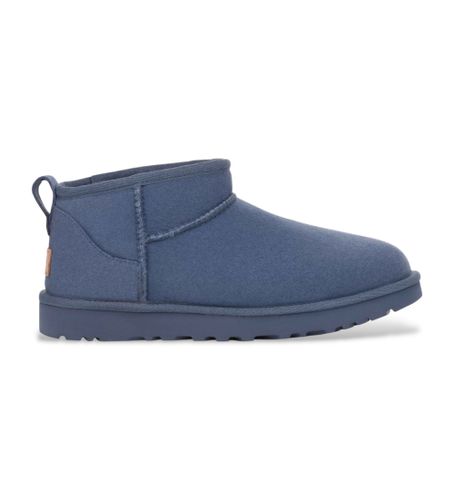 Til kvinder. 1116109 Klassiske Ultra Mini læderstøvler navy (36), Fast, Ingen, Casual, Blå - UGG - Modalova