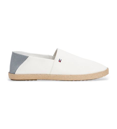 Til mænd. FM0FM05353 Espadriller med savtakket sål og hvidt broderet logo (40), Fast, Ingen, Casual - Tommy Hilfiger - Modalova
