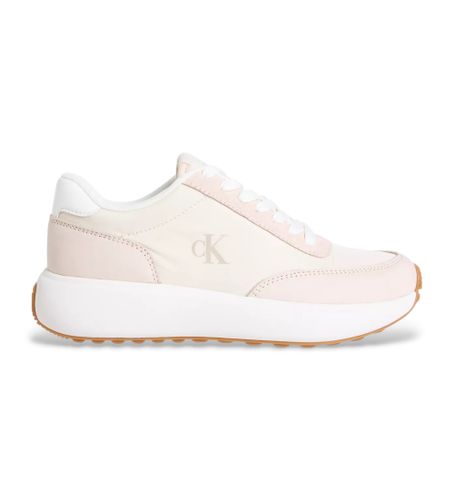 Til kvinder. YW0YW01774 Runner lædersko (36), Fast, Blonder, Casual - Calvin Klein Jeans - Modalova
