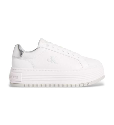 Til kvinder. YW0YW01766 Bold Flatf lædersko (39), 3-5 cm, Blonder, Casual - Calvin Klein Jeans - Modalova