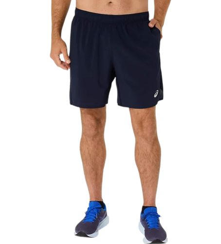 Til mænd. 2011D213 Short Core 7in navy (L), Sport, Multisport, Genanvendt polister, Bæredygtig - Asics - Modalova