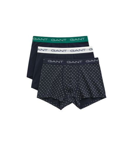 Til mænd. 902513033 Sæt med 3 navy boxershorts (S), Afslappet, Bomuld - Gant - Modalova