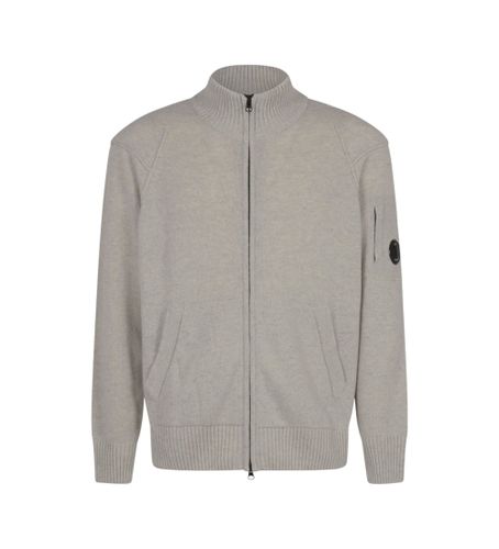 Til mænd. 17CMKN143A110149A Lambswool GRS Pullover med lynlås, (XXL), Casual, Bomuld - C.P. Company - Modalova