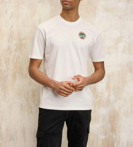 Til mænd. 25SBLUH02274 Miami Addington T-shirt (S), Casual, Bomuld, Korte ærmer - Blauer - Modalova