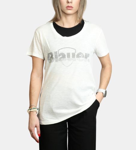 Til kvinder. 25SBLDH02372 Graham -T-shirt (S), Casual, Bomuld, Korte ærmer - Blauer - Modalova