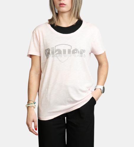 Til kvinder. 25SBLDH02372 Graham t-shirt (S), Casual, Bomuld, Korte ærmer - Blauer - Modalova