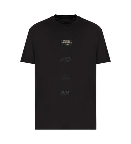 Til mænd. XM000755AF13106UC001 T-shirt-logoer i (S), Casual, Bomuld, Korte ærmer - Armani Exchange - Modalova