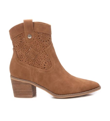 Til kvinder. 17262401-CAMEL Ankelstøvler i 172624 (37), 5-8 cm, Lynlås, Casual - Refresh - Modalova