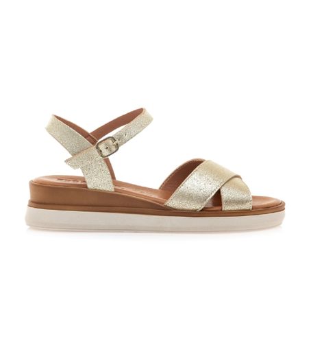 Til kvinder. 54530 Sandaler 54530 (36), Guldfarvet, 1-3 cm, Spænder, Casual - MTNG - Modalova