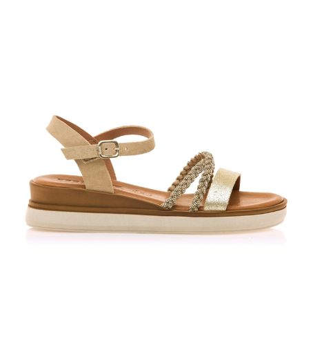 Til kvinder. 54477 Sandaler 54477 (36), Guldfarvet, 1-3 cm, Spænder, Casual - MTNG - Modalova