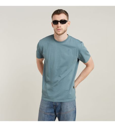 Til mænd. D16411-336-1466 Base-S T-shirt blå (L), Casual, Bomuld, Korte ærmer - G-Star - Modalova