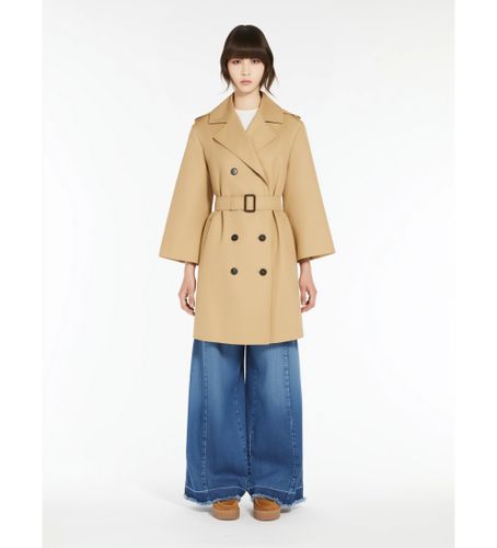 Til kvinder. 2515021031600 Elodia vandtæt mackintosh (40), Casual, Bomuld, Lange ærmer - Weekend Max Mara - Modalova
