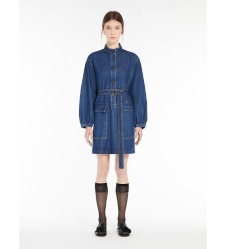 Til kvinder. 2515221021600 Euro denimkjole (36), Casual, Bomuld, Lange ærmer - Weekend Max Mara - Modalova