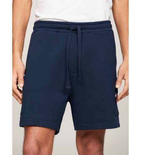 Til mænd. DM0DM18479 Navy joggingshorts (L), Casual, Økologisk bomuld, Bæredygtig, Blå - Tommy Jeans - Modalova