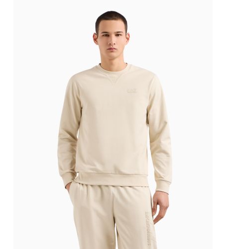 Til mænd. 7M000229_AF13512 Visibility sweatshirt med rund hals i bomuld (3XL), Casual, Sport, Multisport - EA7 - Modalova