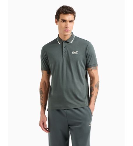 Til mænd. 7M000277_AF10375 Summer Block poloshirt (3XL), Casual, Sport, Bomuld, Multisport, Korte ærmer - EA7 - Modalova