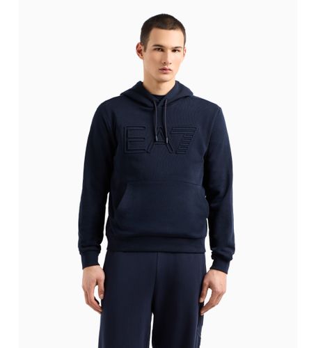 Til mænd. 7M000152_AF10432 Logo Series hættetrøje i økologisk bomuld i og (3XL), Casual, Sport, Multisport - EA7 - Modalova