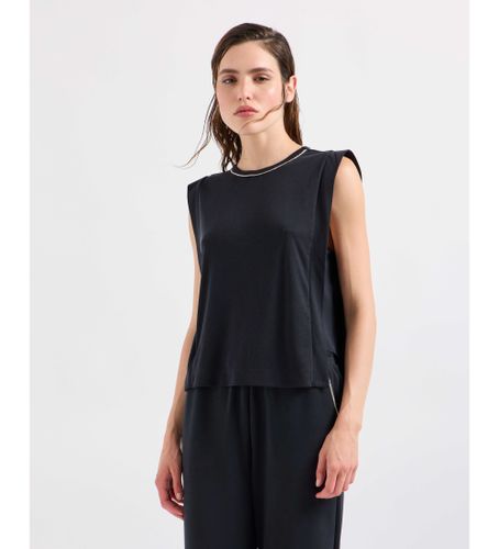 Til kvinder. 7W000141_AF12956 tanktop (L), Casual, Modal, Uden ærmer/stropper - EA7 - Modalova