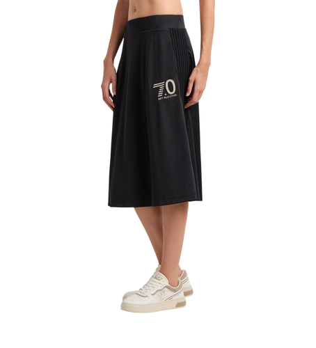 Til kvinder. 7W000198_AF15213 Lang nederdel (L), Casual, Polyester - EA7 - Modalova