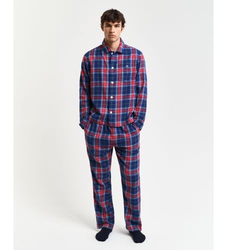 Til mænd. 902449100 Gaveæske med flannel-pyjamas med skjorte og bukser , (XXL), Afslappet, Bomuld, Lange ærmer - Gant - Modalova