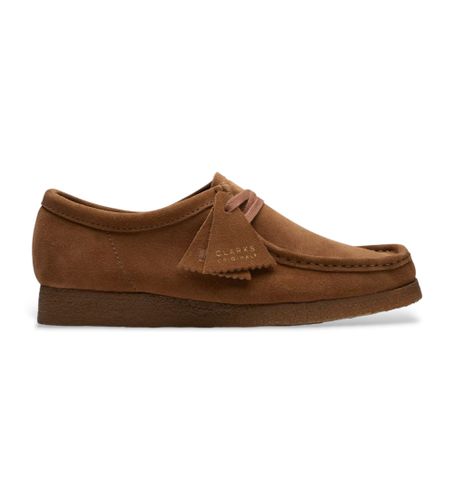 Til mænd. 26155518 Brune Wallabee-lædersko (41.5), Fast, Ruskind, Blonder, Casual - Clarks - Modalova
