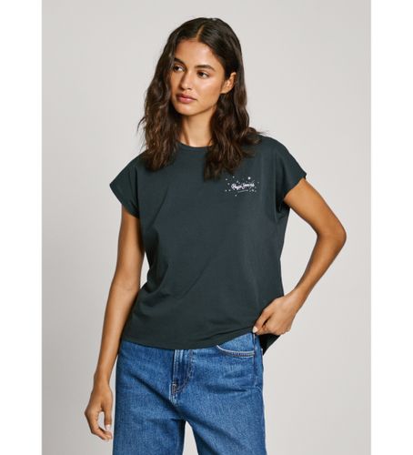 Til kvinder. PL505998 Lorena T-shirt (XS), Casual, Bomuld, Korte ærmer - Pepe Jeans - Modalova