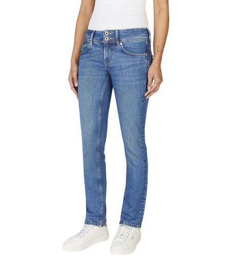 Til kvinder. PL204729NC3 Slim fit jeans Venus (25/30), Casual, Bomuld, Denim, Bæredygtig - Pepe Jeans - Modalova