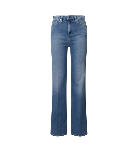 Til kvinder. PL204734NC2 Jeans i flare fit Willa (25/30), Casual, Bomuld, Denim, Bæredygtig - Pepe Jeans - Modalova