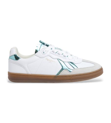 Til kvinder. PLS00037 Ball Rise Sneakers (36), Fast, Ruskind, Blonder, Casual, Bæredygtig - Pepe Jeans - Modalova